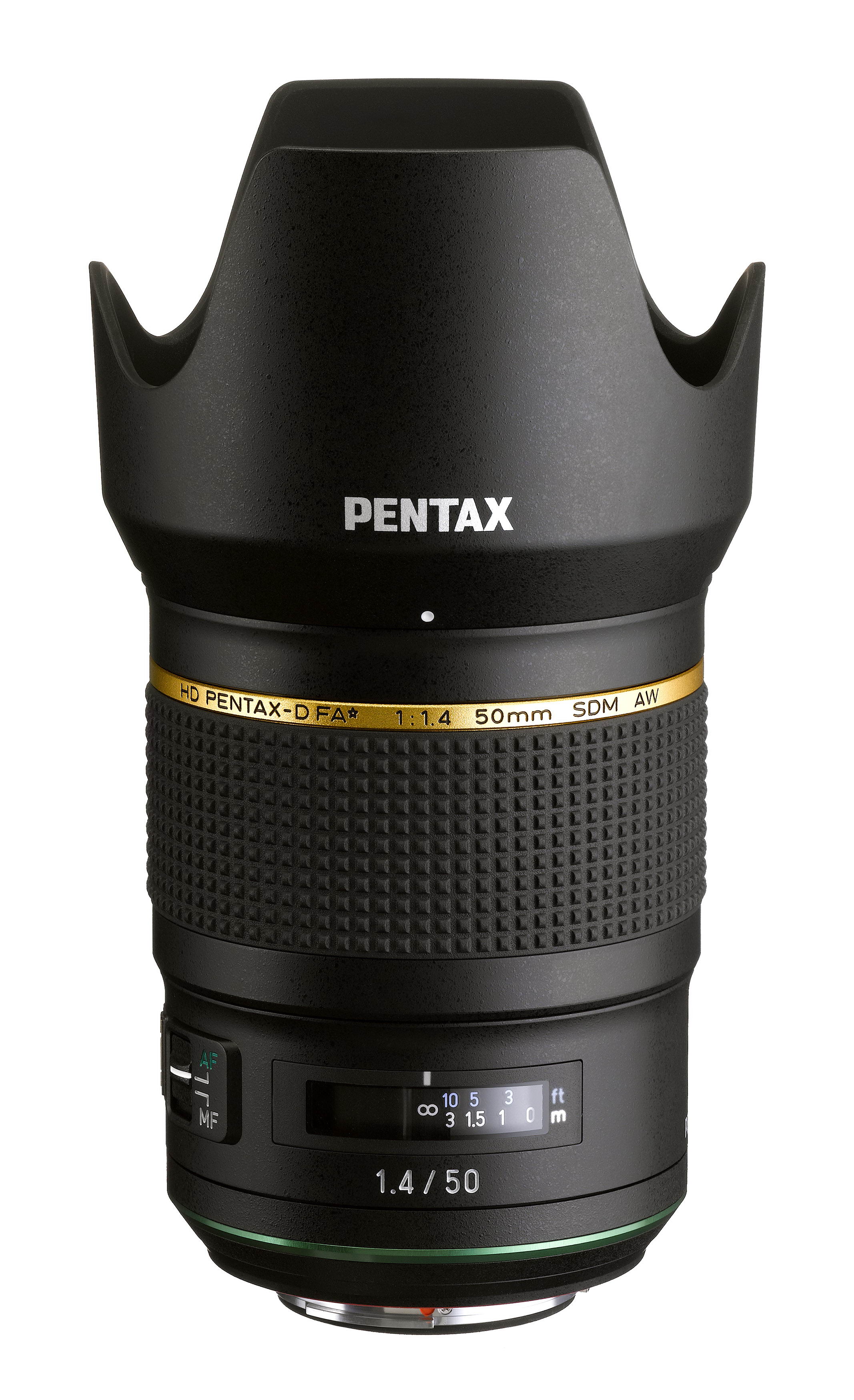Kマウントデジタル一眼カメラ用大口径単焦点レンズ「HD PENTAX-D FA 