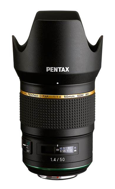HD PENTAX-D FA★50mmF1.4 SDM AW（仮称）