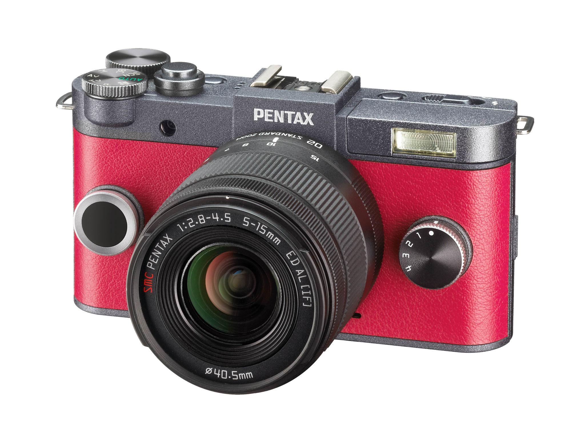 PENTAX Q−S1 Q-S1 ズームレンズキット GUNMETAL/RED-