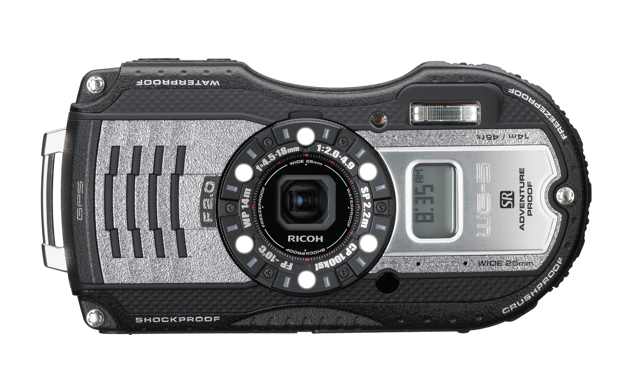水深14mで水中撮影が可能なコンパクトデジタルカメラ 「RICOH WG-5 GPS