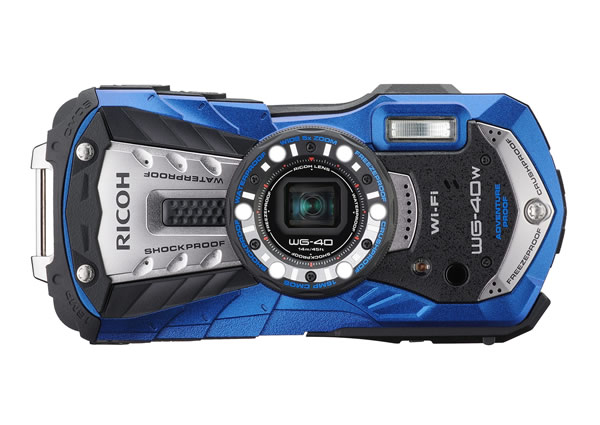 水深14mで水中撮影が可能なコンパクトデジタルカメラ 「RICOH WG-40