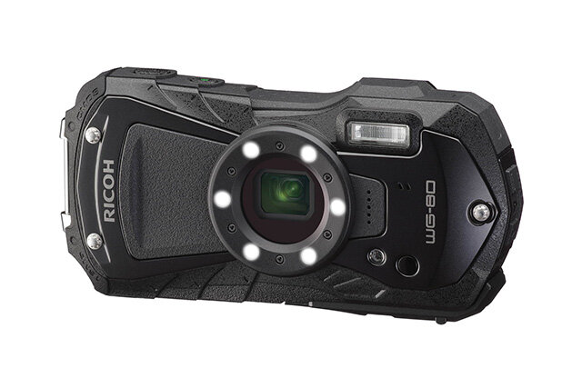 RICOH WG-80 ブラック 防水コンパクトデジタルカメラ