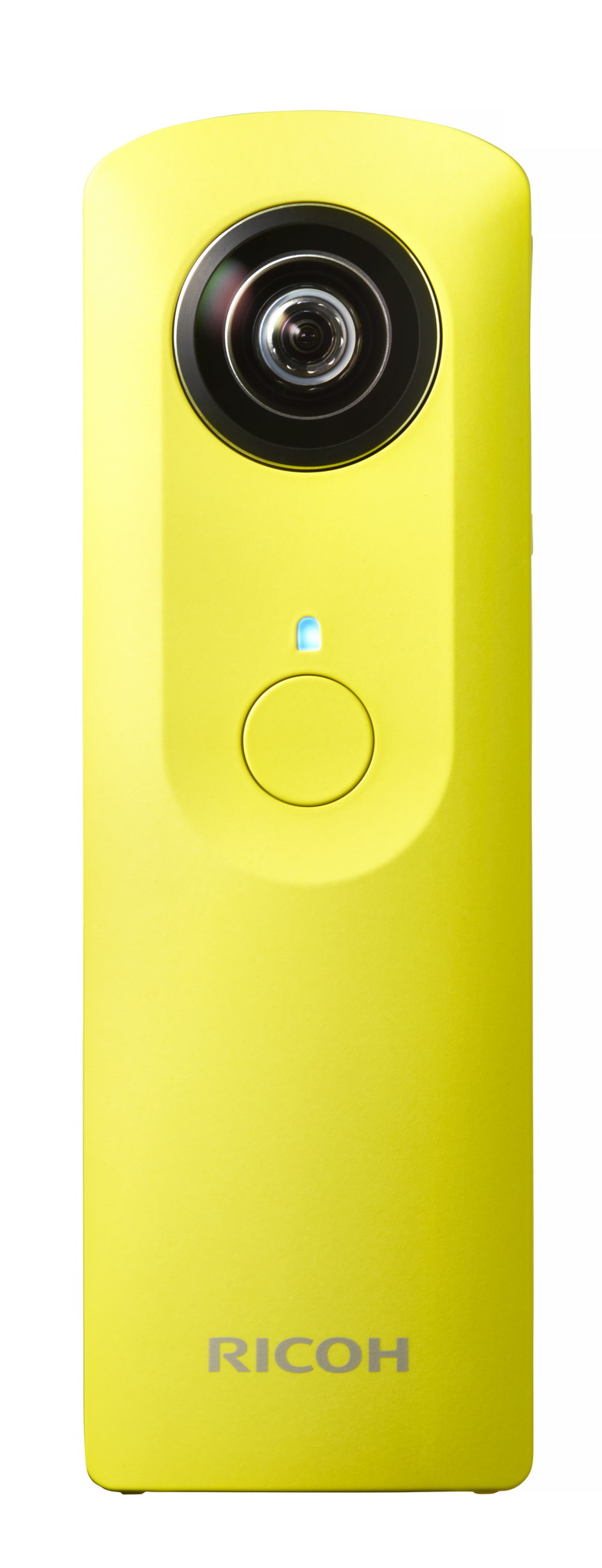 New RICOH THETA model, capturing 360-degree images in one shot, is
