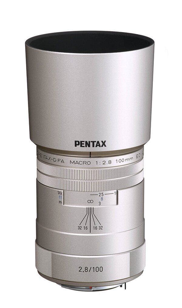 HD PENTAX-D FA MACRO 100mm F2.8ED AW：A macro lens for use with