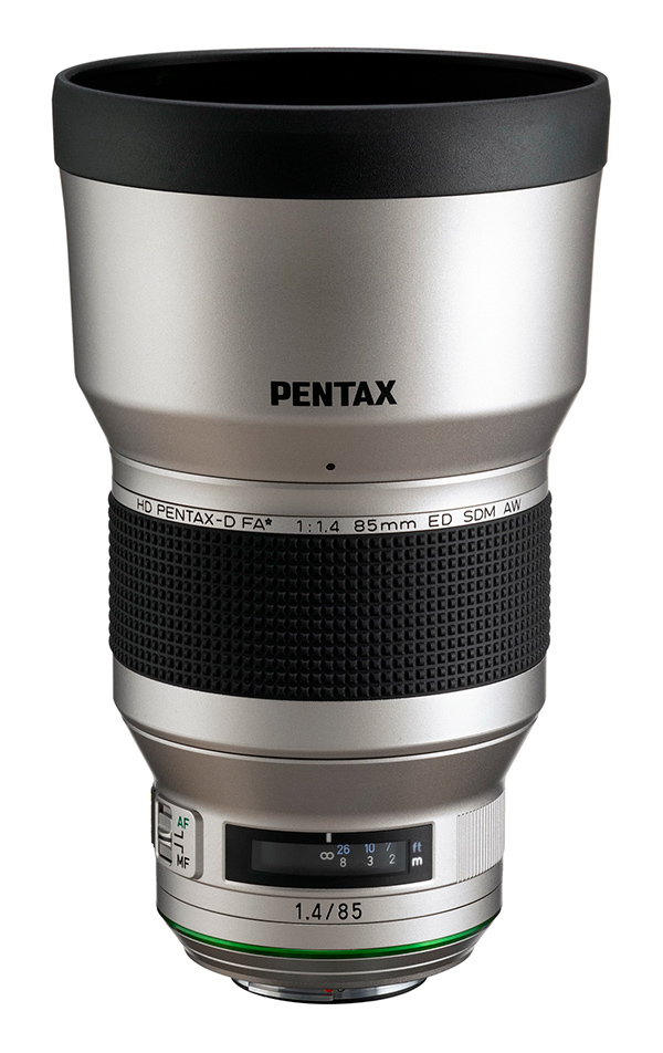 HD PENTAX-D FA★ 85mmF1.4ED SDM AW Silver Edition